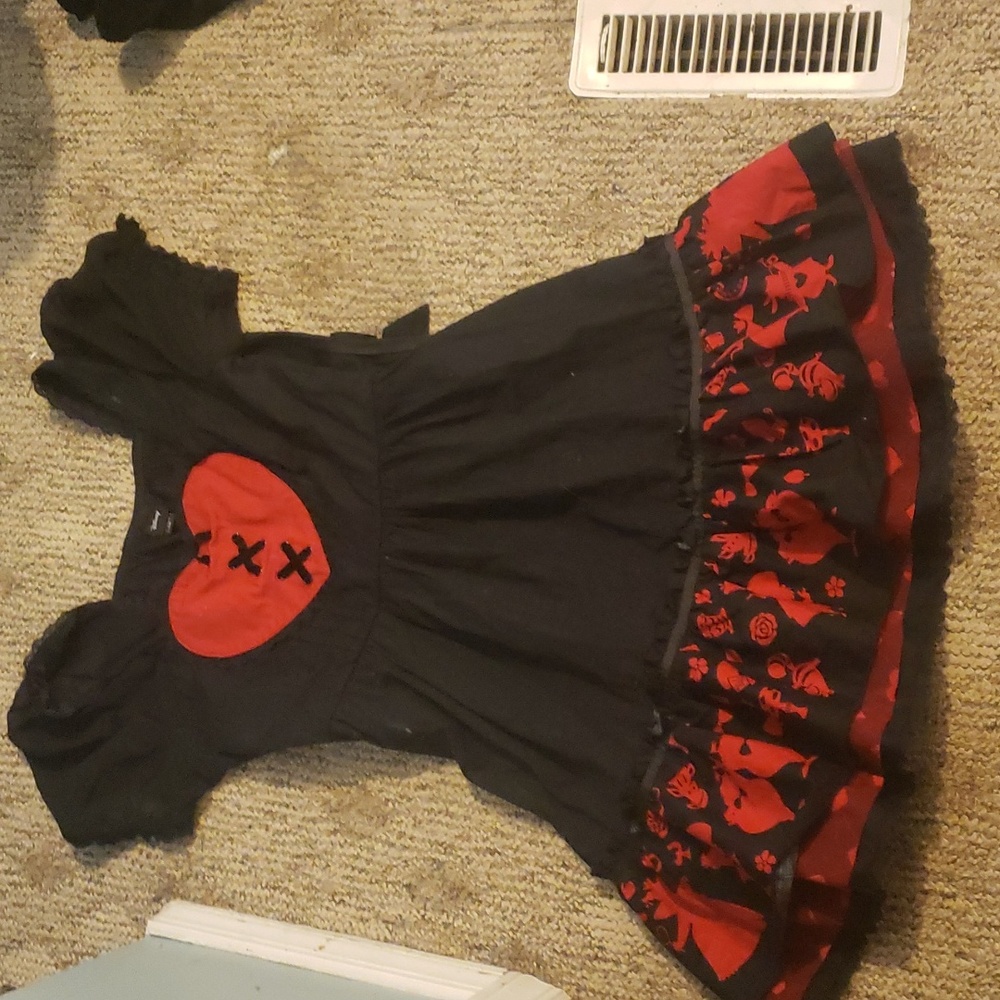 Disney queen of hearts dress